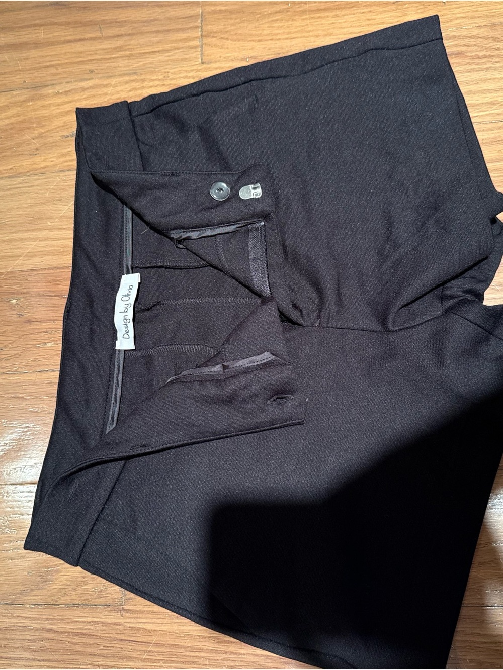 Design by Chloe Black Women's High-Rise Dress Shorts